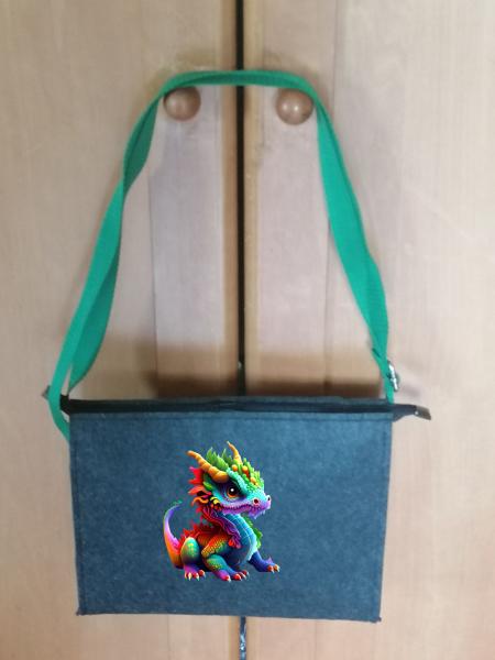 Kinder Filztasche grün